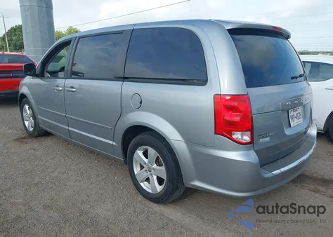 2013 Dodge Grand Caravan Se from USA, damaged, VIN 2C4RDGBG9DR682175